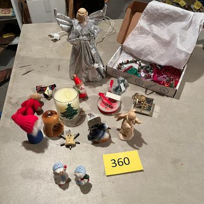 Assortment of Christmas Decor
