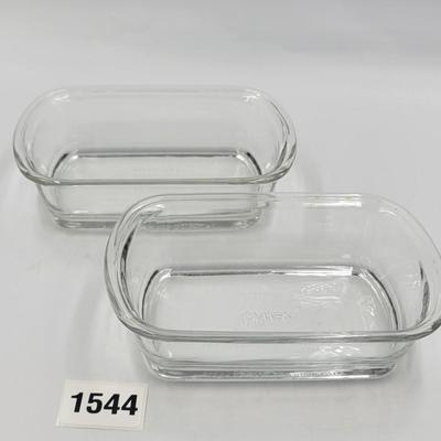 2 Pc SMALL Pyrex Lot