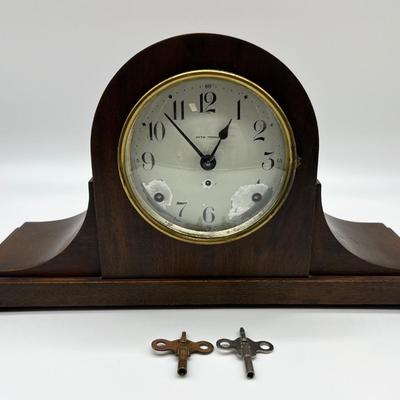 SETH THOMAS Tambour Mantle Clock Circa 1917 *Read Details