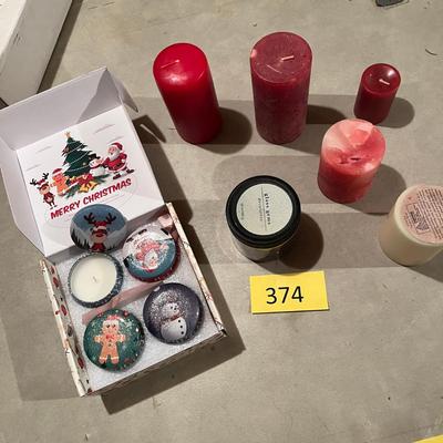 Christmas candles