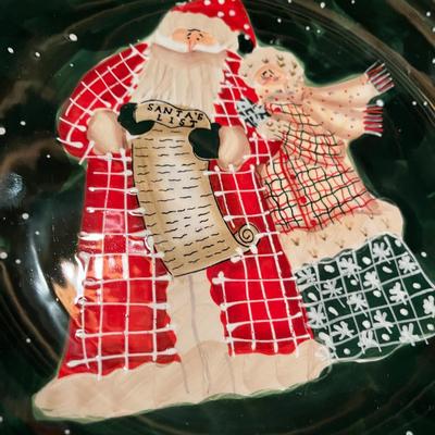 Assorted Christmas Plates