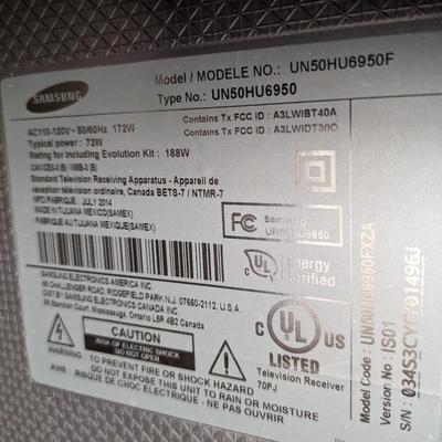 2nd Samsung UN40HU6950 40" 4K Ultra High Definition TV