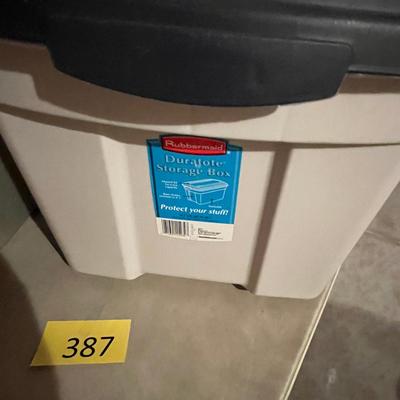 3 Storage Tubs