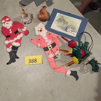 Vintage Santa/ Christmas stuff