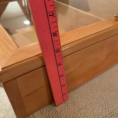 3 shelf display case
