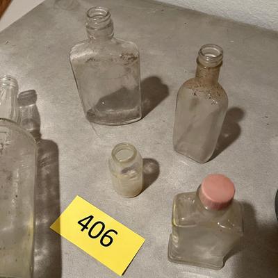 Lot of old bottles