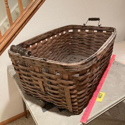 Huge vintage basket