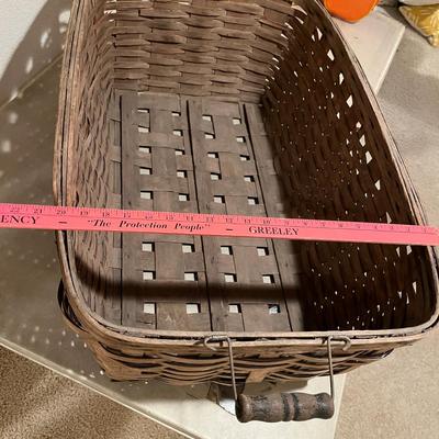 Huge vintage basket