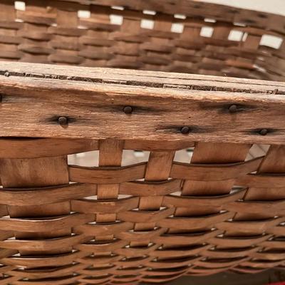 Huge vintage basket
