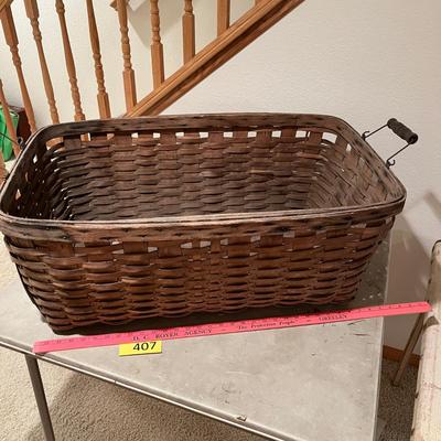 Huge vintage basket