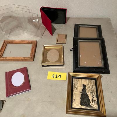 Lot of picture frames