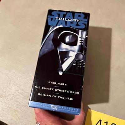 Star Wars Trilogy VHS Tapes
