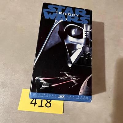 Star Wars Trilogy VHS Tapes
