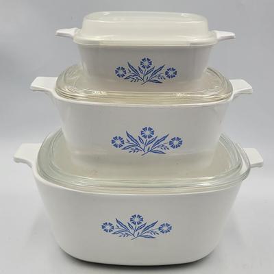 Pyrex Ovenware With Lids
