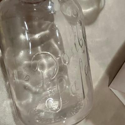 Box of Vintage fruit jars