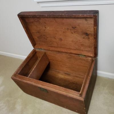 Vintage Solid Wood Storage Box