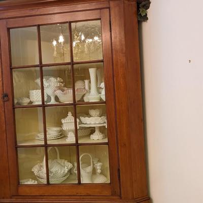 Antique Walnut Corner Cabinet, Excellent Condition