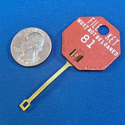 SET OF 90+ METAL VINTAGE FILE KEYS INDIVIDUALLY NUMBERED LIKE NEW