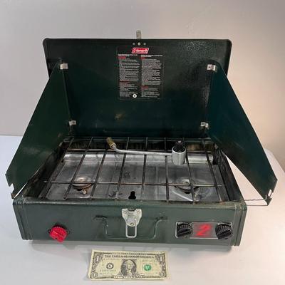 COLEMAN 2 BURNER CAMP STOVE