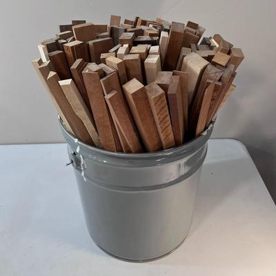 ANOTHER BUCKET OF WOOD PIECES/REMNANTS