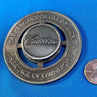 CADILLAC OWNERSHIP MEDALLION COMPLETE KIT FOR MOUNTING ON GRILL