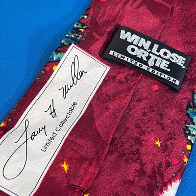 FRANK LAYDEN UTAH JAZZ CHRISTMAS NECK TIE 100% SILK