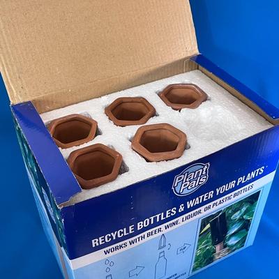 SET OF 5 TERRA COTTA WATERING SPIKES INGENIOUS!