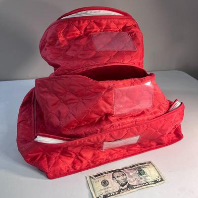 3 PC. QUILTED PADDED ZIPPERED CHINA STORAGE BAGS