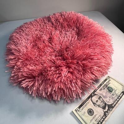 RETRO FLUFFY FLAMINGO TOILET LID COVER 