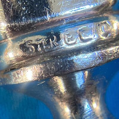 OLD-TIME STERLING SILVER CHEESE SLICER MONOGRAMMED â€œCâ€ MADE IN GERMANY