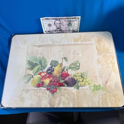 SET OF 4 CORK BACK PLACE MATS NEW IN PACKAGE MADE IN NEW ZEALAND