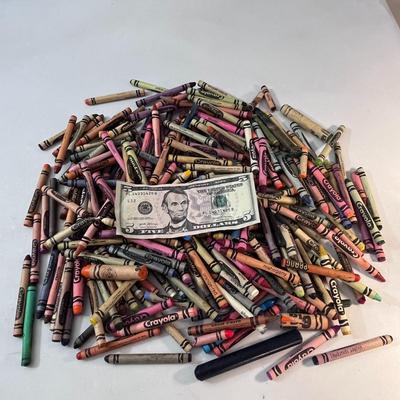 BIG OLâ€™ PILE OF CRAYOLA CRAYONS