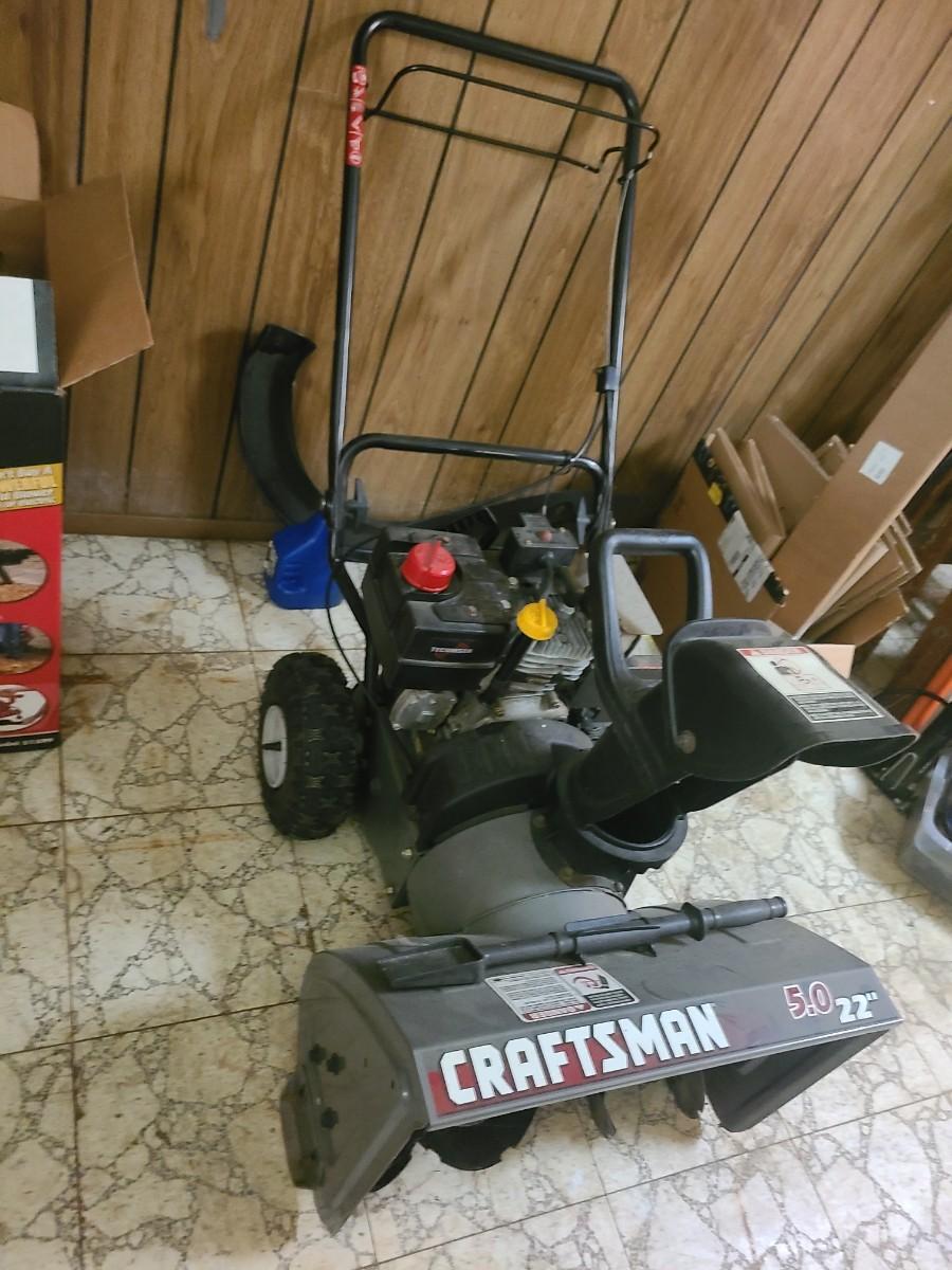 LOT 114 Craftsman Snowblower Model 247.88700