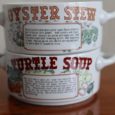 LJUNGBERG Collection Four Soup Bowls with Recipes (4)