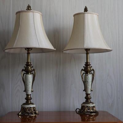 Two 30" Table Lamps
