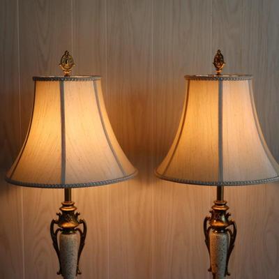 Two 30" Table Lamps