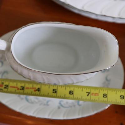 CAMELOT China - Serving Platters, Gravy Boat & Underplate, Salt & Pepper Mill, Large & Small Bowls