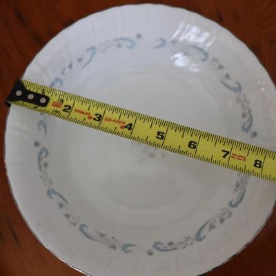 CAMELOT China - Serving Platters, Gravy Boat & Underplate, Salt & Pepper Mill, Large & Small Bowls