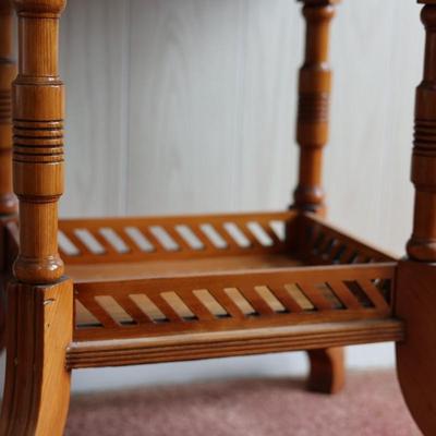 Two Tier Accent Table