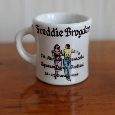 Five Vintage Coffee Mugs (5)