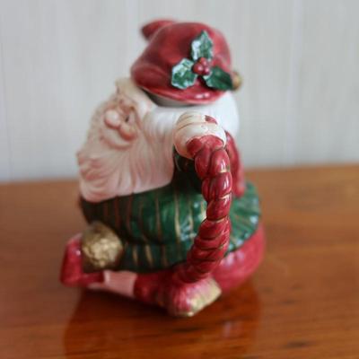 FITZ AND FLOYD Old World Christmas Elves Teapot