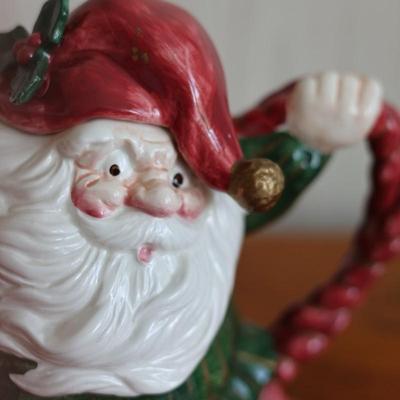 FITZ AND FLOYD Old World Christmas Elves Teapot