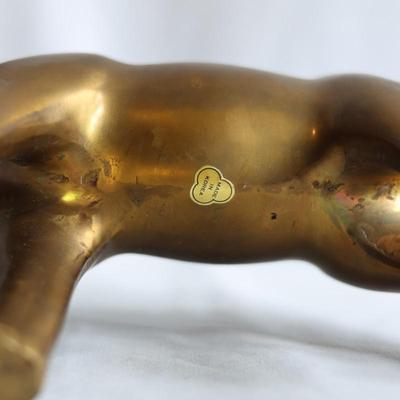 Brass Elephant Figure Statue (see description)