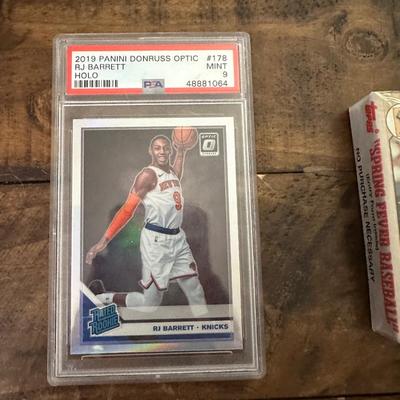 2018 Panini Donruss Optic Rj Barrett