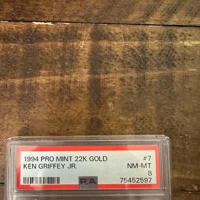 1994 Pro Mint 22k Gold Ken Griffey Jr