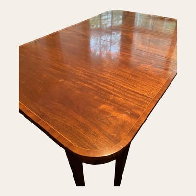 DINING TABLE--RECTANGULAR WITH ROUNDED CORNERS