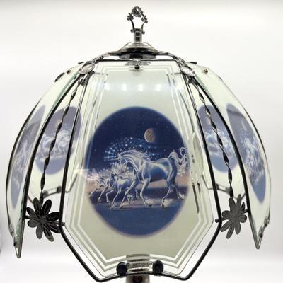 OK LIGHTING 3 Way Touch Vintage Unicorn Lamp