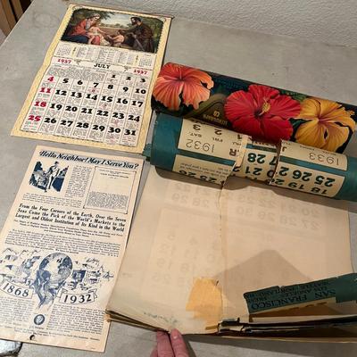 Vintage Calendars