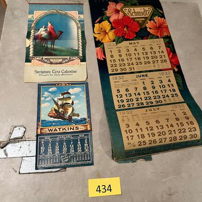 Vintage Calendars