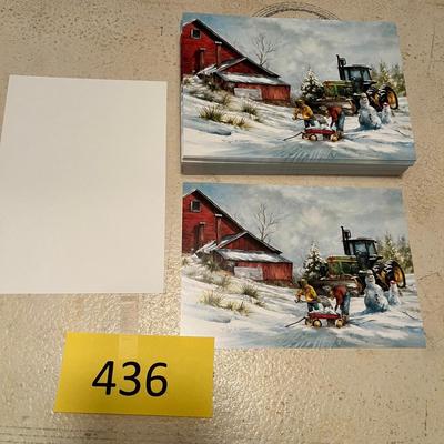 Oversized John Deere Post card Lot #5